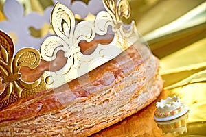 Epiphany cake or galette des rois