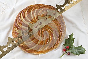 Epiphany cake galette des rois , king cake