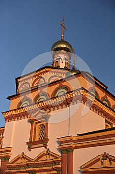 The Epiphany Cathedral (Epiphany Cathedral) is an Orthodox church in Irkutsk,