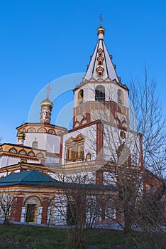 The Epiphany Cathedral (Epiphany Cathedral) is an Orthodox church in Irkutsk, located in the historical center of the city