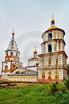 Epiphany Cathedral in Irkutsk. Russia
