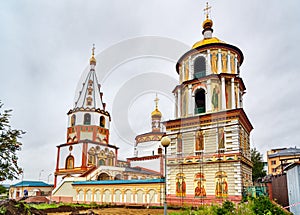 Epiphany Cathedral in Irkutsk. Russia