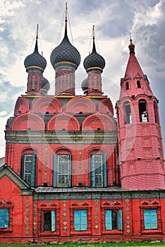 Epiphany Church in Yaroslavl Russia.