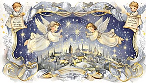 The Epiphany Day: Angels Guiding the Way with Light and Grace photo