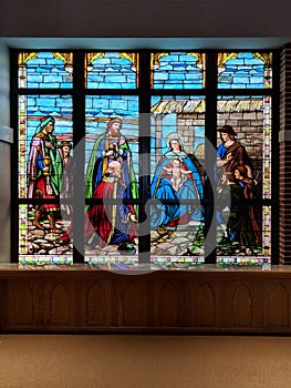 Epiphany Nativity Stain Glass