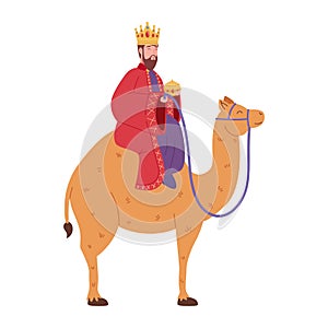 epiphany wise king riding camel