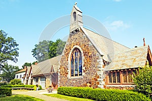 Episcopal Lutheran worship house entrance