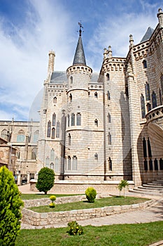 The Episcopal Palace in Astorga photo