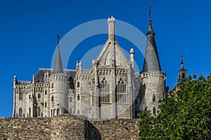 Episcopal Palace of Astorga by Gaudi photo