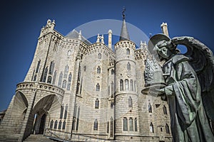 Episcopal Palace of Astorga by Gaudi photo