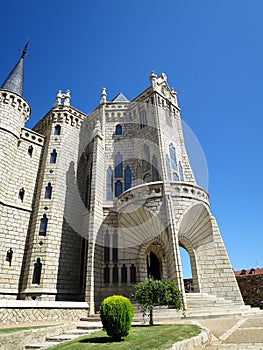 The Episcopal Palace (Palacio Episcopal d'Estorga) in Astorga, SPAIN, currently the Museum of the Caminos photo