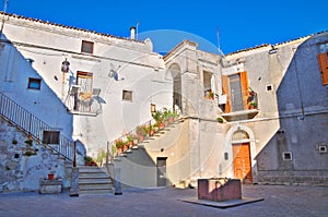 Episcopal palace. Monte Sant'Angelo. Puglia. Italy.