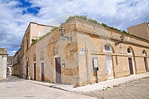 Episcopal palace. Ugento. Puglia. Italy.