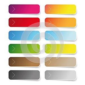 Epmty color sticker set label