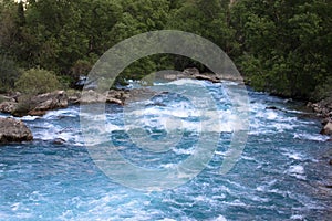 Eponymous river flows out of Lake Iskander