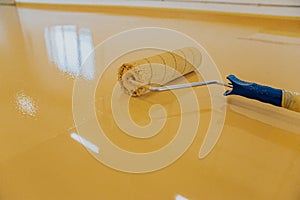Epoxy flooring tools, preparation and application of epoxy