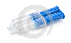 Epoxy resin syringe