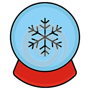 Snow Bulb which can easily modify or edit