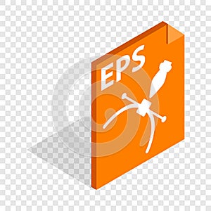 Eps file format isometric icon