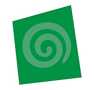 Basic square shape, Square plane in perspective. 3D flat angle trapeze, rhomb shape