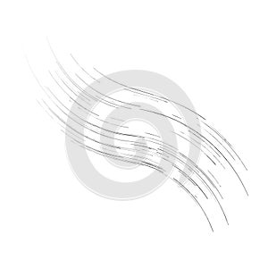 Cycle design element with contort, spin effect. Abstract swerve circlet spiral photo