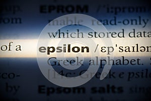 Epsilon