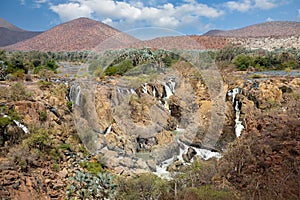 Epupa Falls on the Kuene River