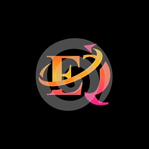 EQ aerospace creative logo design
