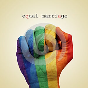 Equal marriage