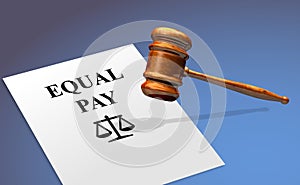 Equal Pay Concept