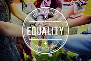 Equality Fair Parity Respect Balance Equal Fairness Concept