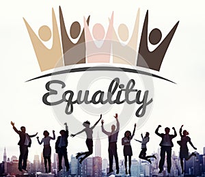 Equality Fairness Fundamental Rights Racist Discrimination Concept photo