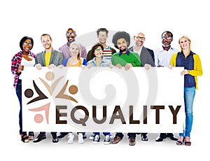 Equality Fairness Fundamental Rights Racist Discrimination Concept photo