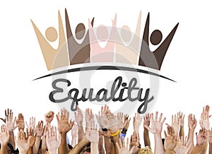 Equality Fairness Fundamental Rights Racist Discrimination Concept photo