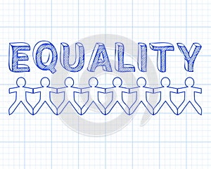 Equality People Graph Paper