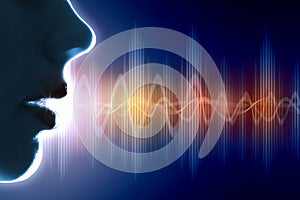 Sound wave illustration