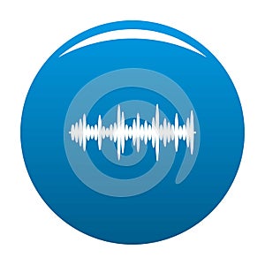 Equalizer tune icon blue