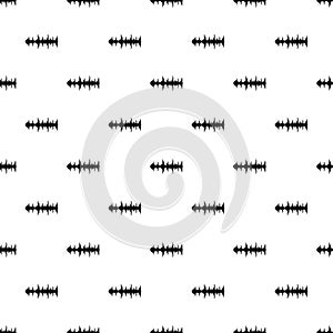 Equalizer tune pattern seamless vector