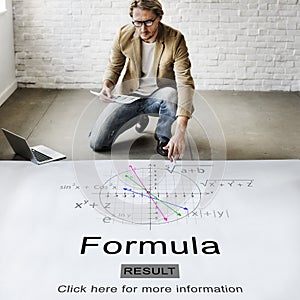 Equation Formula Geometry Calculation Concept