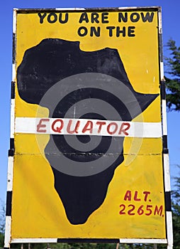 Equator sign