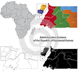 Equatorial Guinea map photo