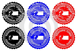 Equatorial Guinea rubber stamp