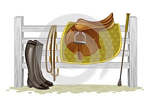 Equestrian equipment