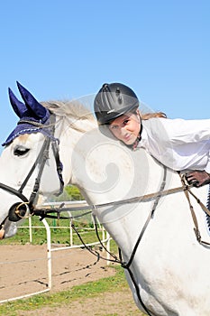 Equestrian girl