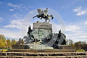 Equestrian monument