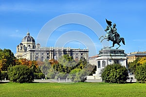 Equestrian monument of Archduke Charles, Vienna