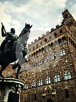 Equestrian Monument of Cosimo I (Statua equestre di Cosimo I de' Medici)