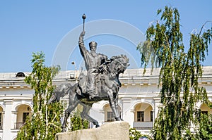 Equestrian of Petro Konashevych-Sahaidachny photo