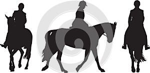 Equestrian rider