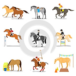 Equestrian sports and activities